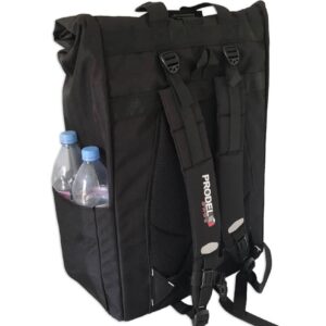 Rolltop backpack - Messenger bag - sac de livraison Sac à dos pour coursier à vélo - noir