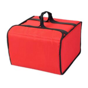 PRODELBAGS DURA-LIGHT, red insulated pizza delivery bag for pizza delivery 33cm, 12"