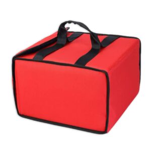 PRODELBAGS DURA-LIGHT, red insulated pizza delivery bag for pizza delivery 33cm, 12