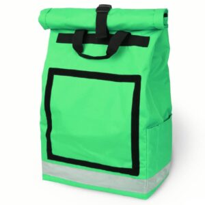 Rolltop backpack - Messenger bag - sac de livraison Sac à dos pour coursier à vélo - vert