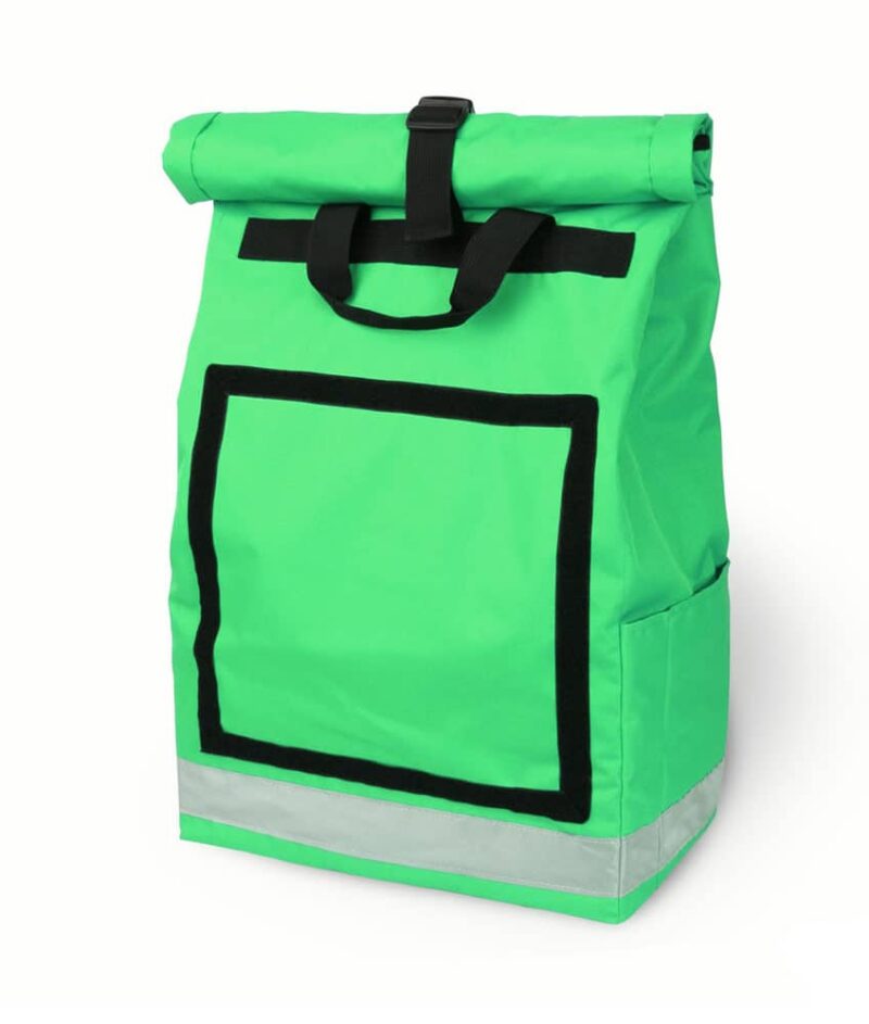 Rolltop backpack - Messenger bag - sac de livraison Sac à dos pour coursier à vélo - vert