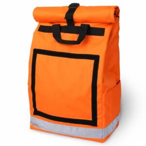 Rolltop backpack - Messenger bag - sac de livraison Sac à dos pour coursier à vélo - orange