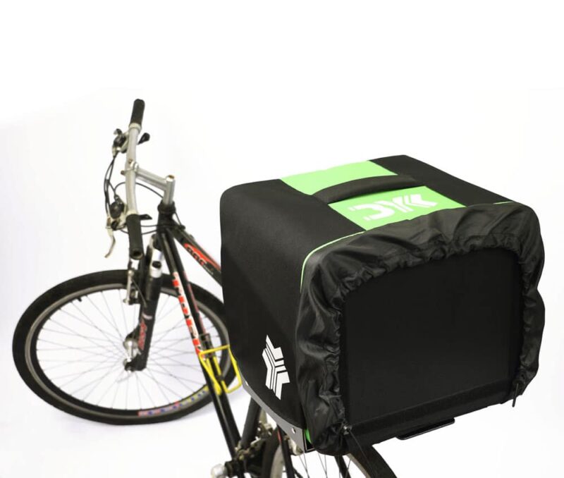 ProdelBags Miles Agility delivery box for bicycle couriers. Insulated delivery bag 39 liters