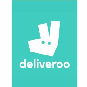 Digital printing on PVC. Deliveroo logo. Deliveroo Bag