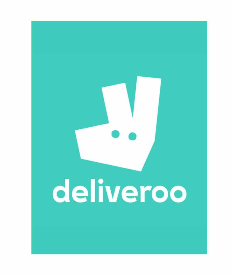 Digital printing on PVC. Deliveroo logo. Deliveroo Bag