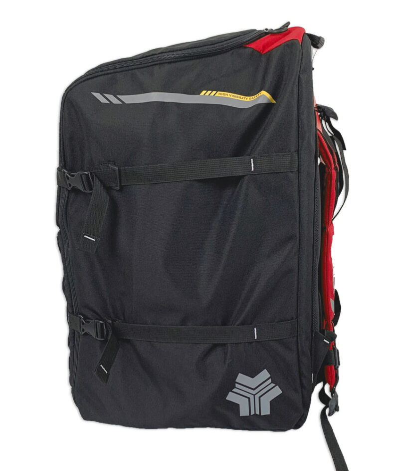 Rolltop backpack - Messenger bag - delivery bag - backpack for bicycle courier - freestyle