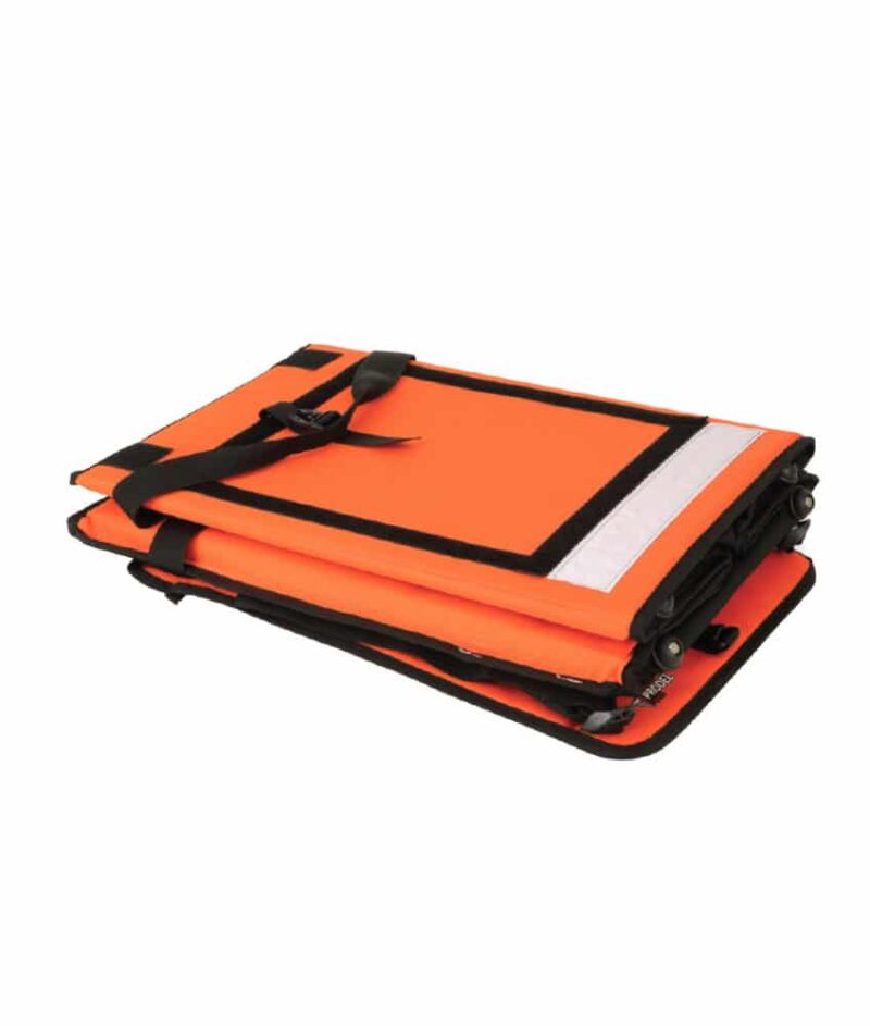 Foldable Insulated Backpack Prodel Swift LT Plus Orange – 353545. thermal delivery bag for bicycle courier Uber Eats, Deliveroo, Just Eat, Globo