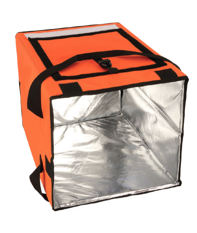 Foldable Insulated Backpack Prodel Swift LT Plus Orange – 353545. thermal delivery bag for bicycle courier Uber Eats, Deliveroo, Just Eat, Globo