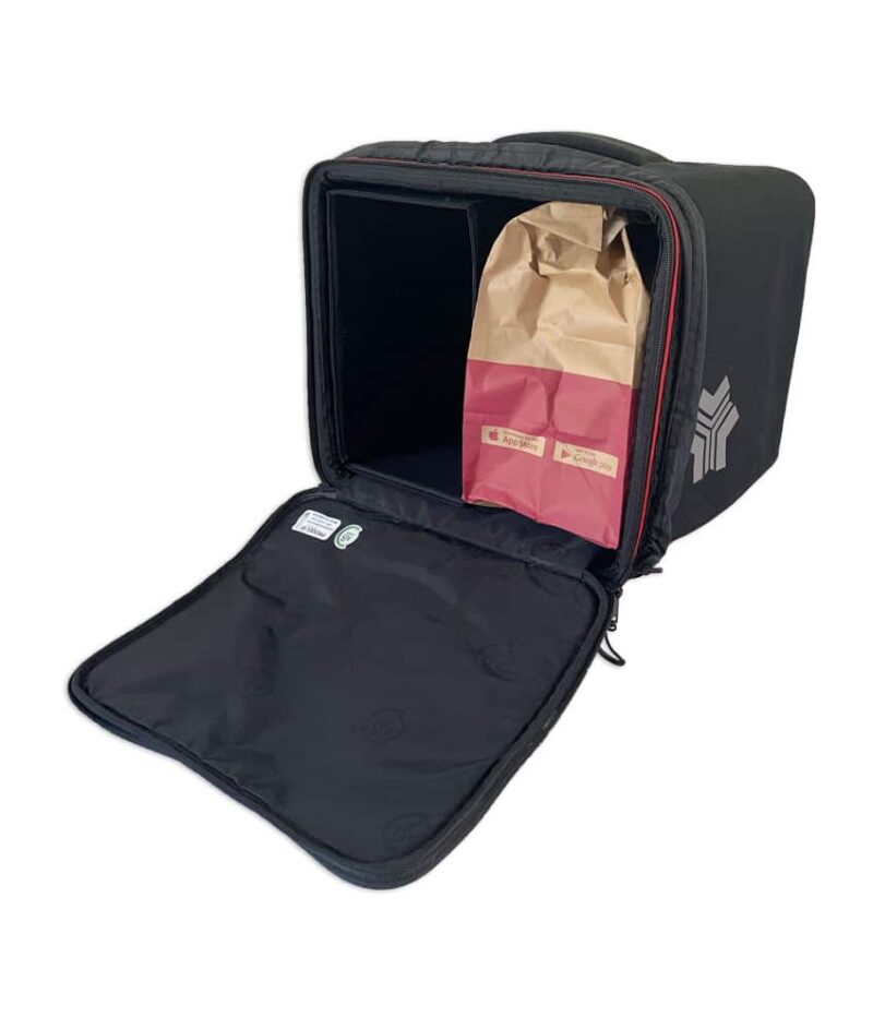 ProdelBags Miles Agility delivery box for bicycle couriers. Insulated delivery bag 39 liters