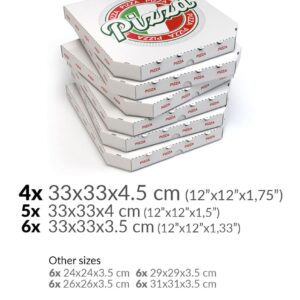 PRODELBAGS professional insulated pizza delivery bag for pizza delivery 30cm, 12