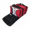 Prodelbags red insulated delivery bag for pizza delivery 33cm, 40cm, 50cm.