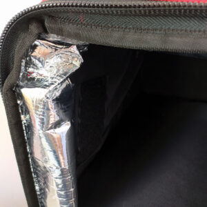 ProdelBags XPM 43 delivery bag for bicycle or motorcycle courier. 69 liter insulated delivery backpack