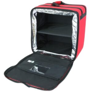 ProdelBags XPM 43 delivery bag for bicycle or motorcycle courier. 69 liter insulated delivery backpack